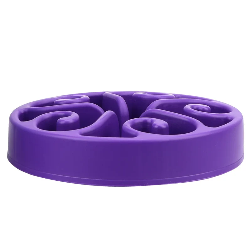 Pet Dog Prevent Obesity Puppy Slow Down Eating Feeder Accessories Cat Dog Healthy Diet Dish Plate Dog Slow Eat Bowl