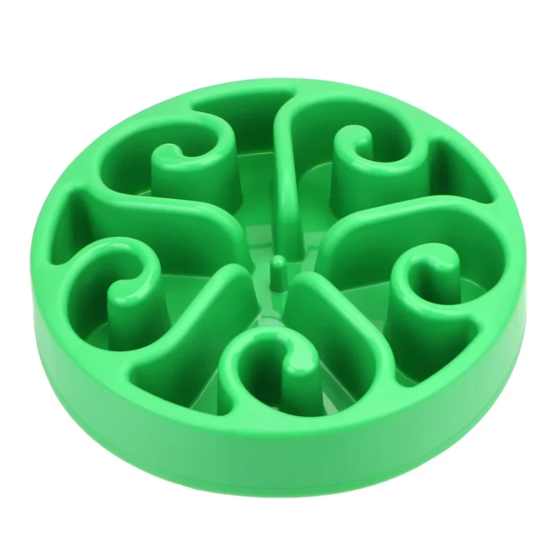 Pet Dog Prevent Obesity Puppy Slow Down Eating Feeder Accessories Cat Dog Healthy Diet Dish Plate Dog Slow Eat Bowl