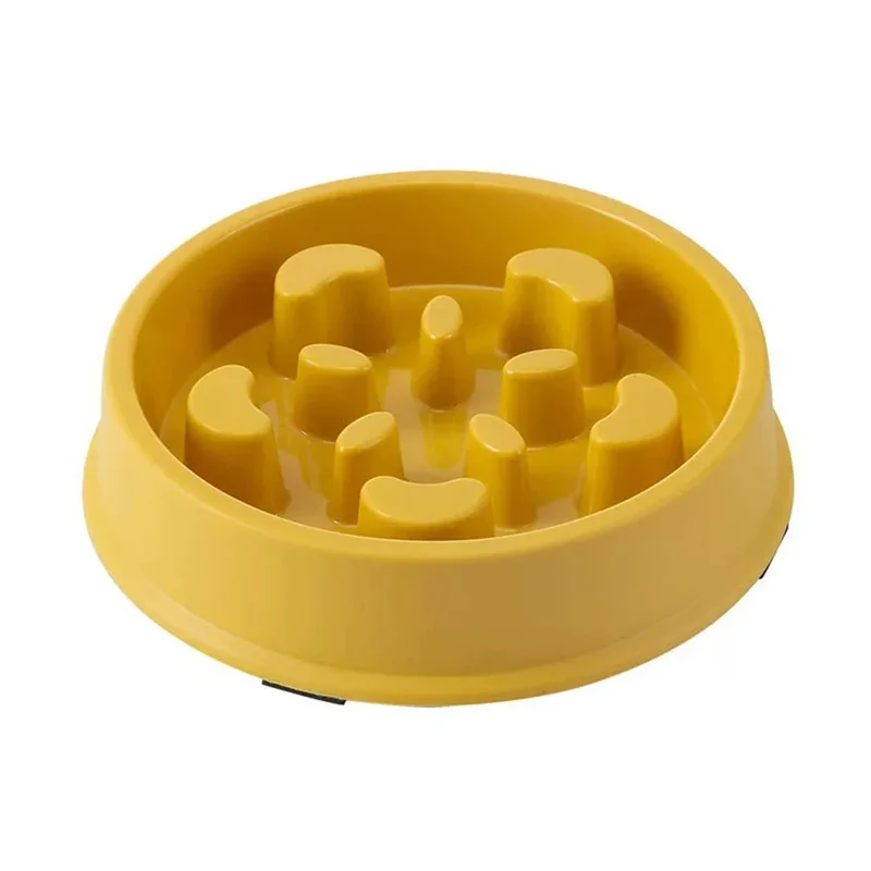 Pet Dog Slow Feeder Bowl Puppy Non Slip Puzzle Bowl Anti-Gulping Pet Slower Food Feeding Dishes Dog Bowl for Medium Small Dogs
