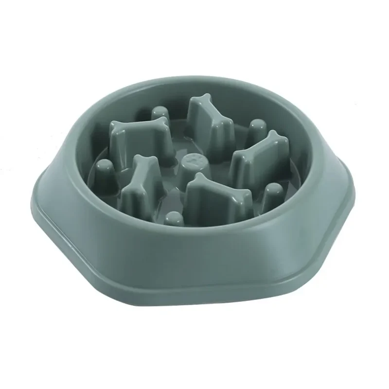 New Pet Dog Feeding Food Bowl Puppy Slow Down Eating Feeder Dish Bowl Prevent Obesity Pet Dogs Supplies Food Stora Dropshipping