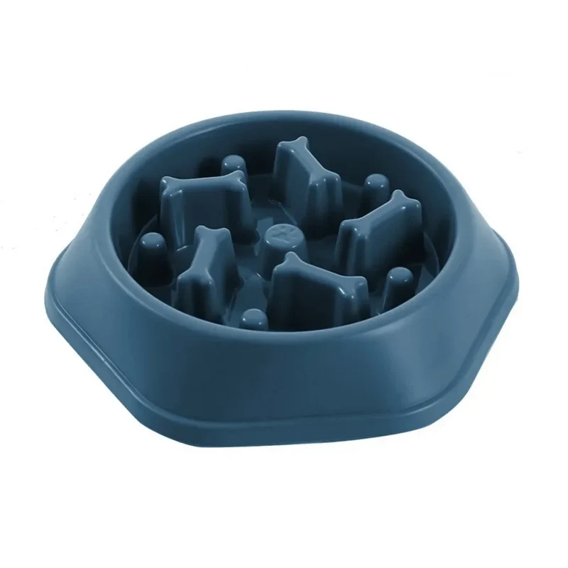 New Pet Dog Feeding Food Bowl Puppy Slow Down Eating Feeder Dish Bowl Prevent Obesity Pet Dogs Supplies Food Stora Dropshipping