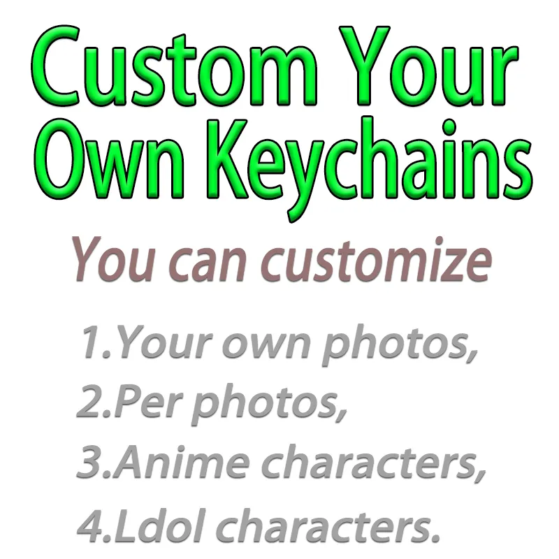 Custom Logo Acrylic Keychain Cat Dog ID Charm Print Holographic Personal Photo Pet Souvenir Birthday Gift Tag Name Key Chain