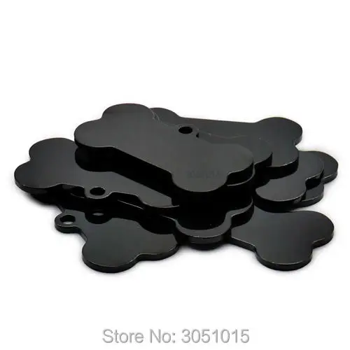 20pcs cat dog ID tag dog Personalized Stainless steel Collar bone pet Charm Pet name pendant Bone Necklace Collar Puppy plate