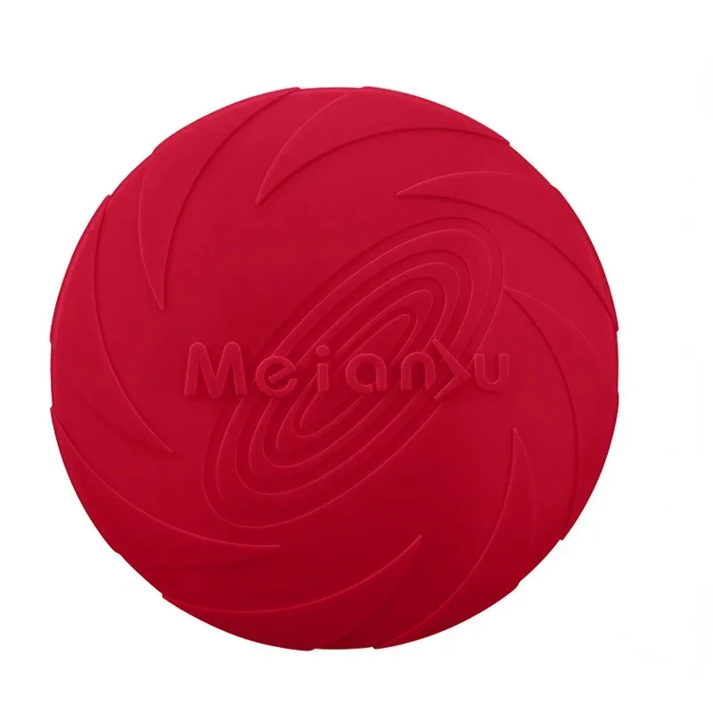 15/18/22cm Pet Dog Flying Disk Toy Silicone Outdoor Training Toy Interactive Anti-Chew Game Toy Pet Supplies jouet pour chien