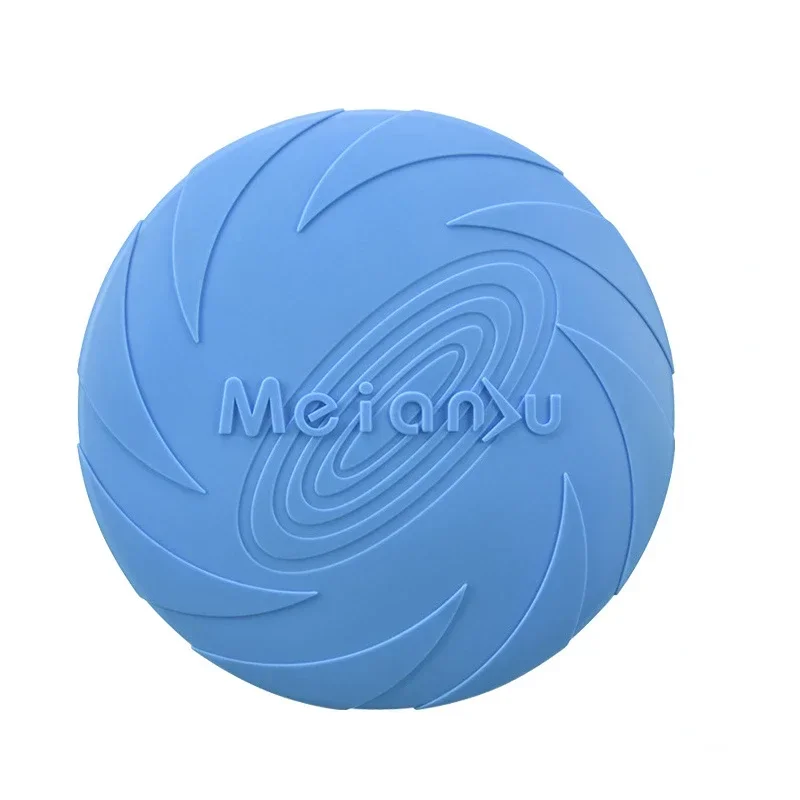 15/18/22cm Pet Dog Flying Disk Toy Silicone Outdoor Training Toy Interactive Anti-Chew Game Toy Pet Supplies jouet pour chien