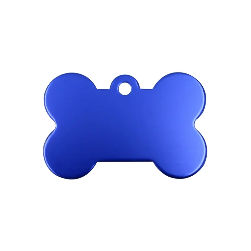 2pcs Personalized Engraving Anti-lost Dog ID Tag Identification Customized Pet Name Puppy Collar Dog Cat Bone Tags Pet Supplies