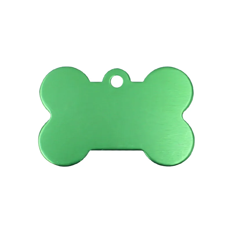 2pcs Personalized Engraving Anti-lost Dog ID Tag Identification Customized Pet Name Puppy Collar Dog Cat Bone Tags Pet Supplies