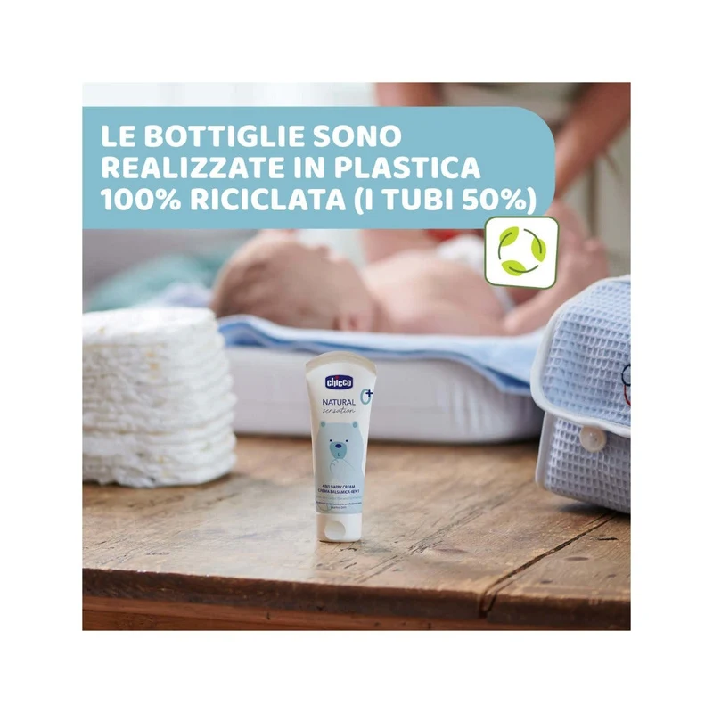 Chicco Natural Sensation Zaino Detergente Corpo&Capelli + Crema Lenitiva + Salviette