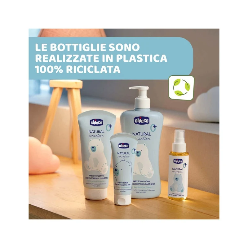 Chicco Natural Sensation Baby Olio Massaggio 100ml 0Mesi+