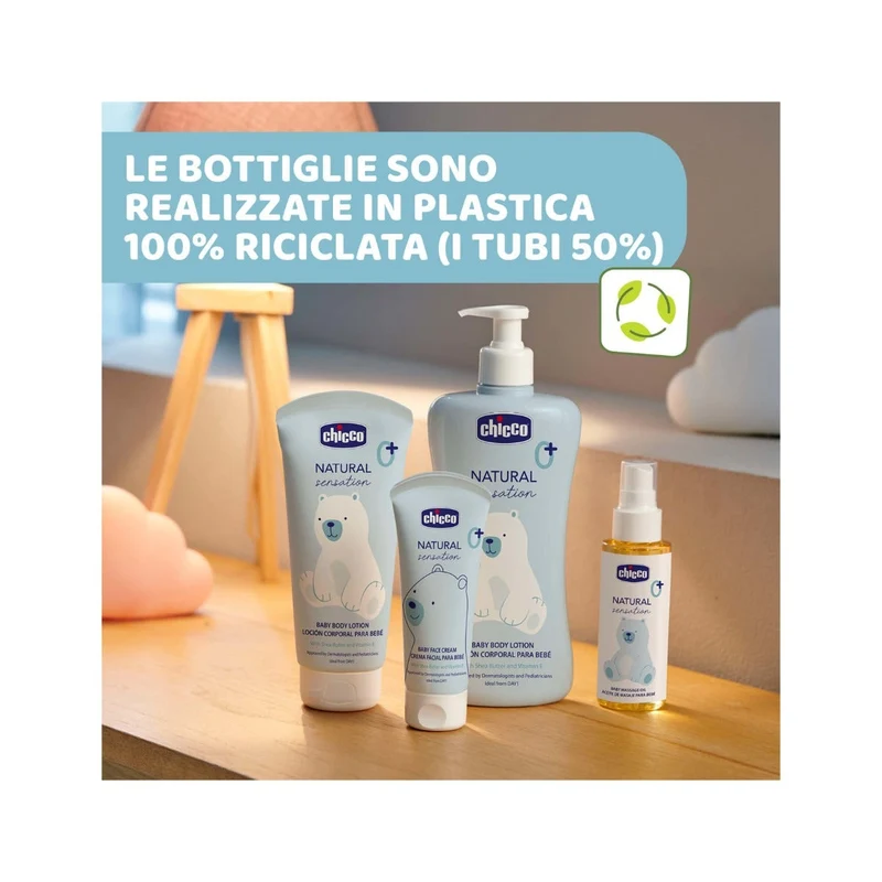 Chicco Natural Sensation Baby Crema Corpo 500ml 0Mesi+