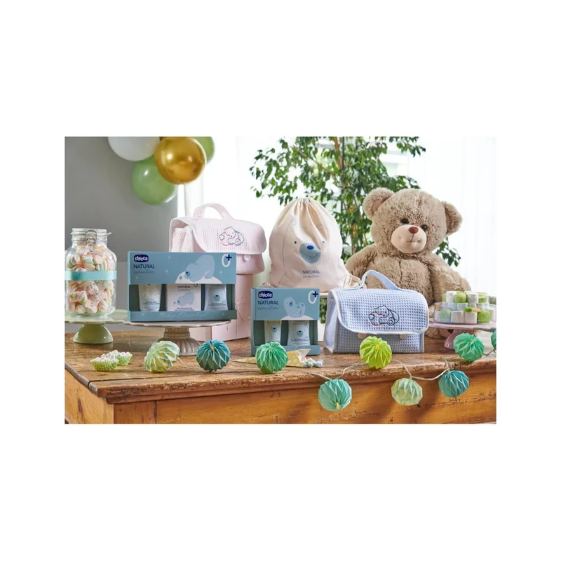 Chicco Natural Sensation Set Detergente Corpo&Capelli 200ml + Crema Corpo 150ml