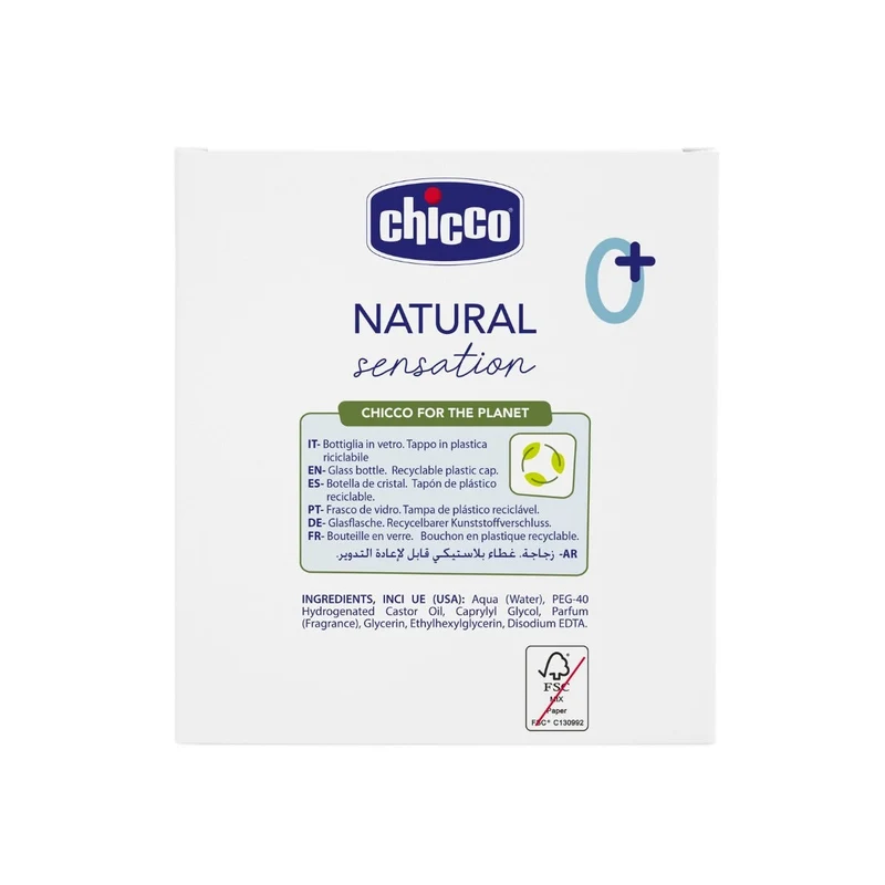 Chicco Natural Sensation Baby Acqua Profumata 100ml 0Mesi+