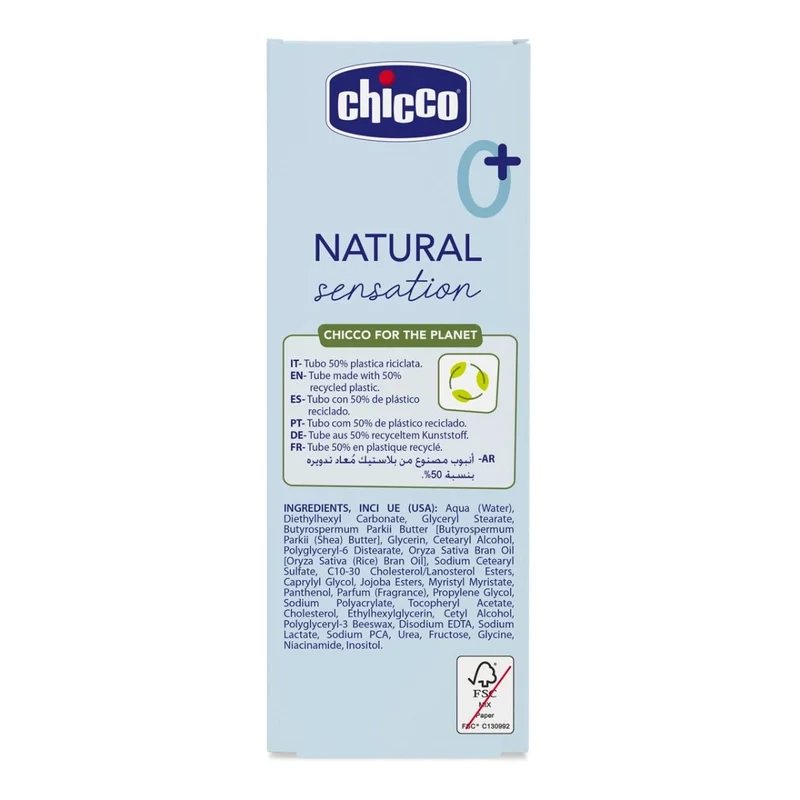 Chicco Natural Sensation Crema Viso 50ml 0Mesi+