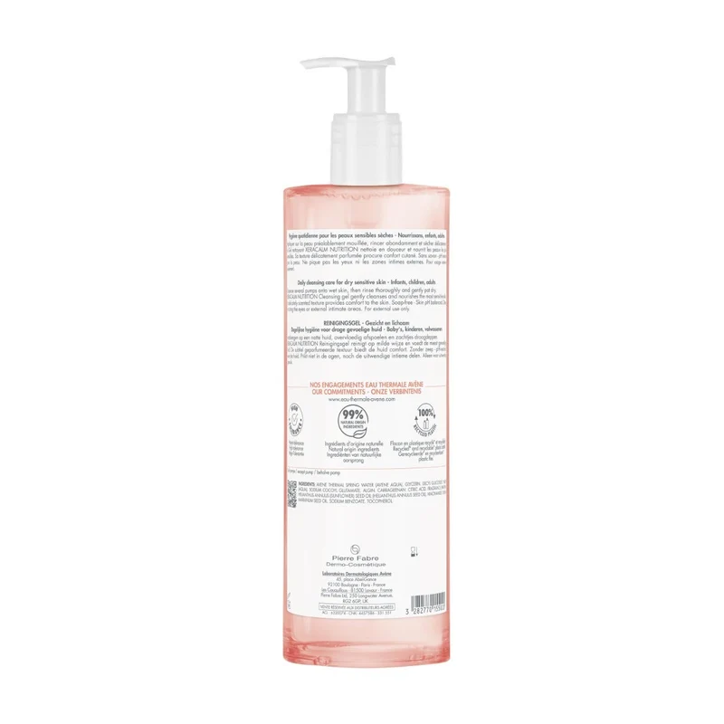 Eau Thermale Avène Xeracalm Nutrition Gel Detergente 750 ml