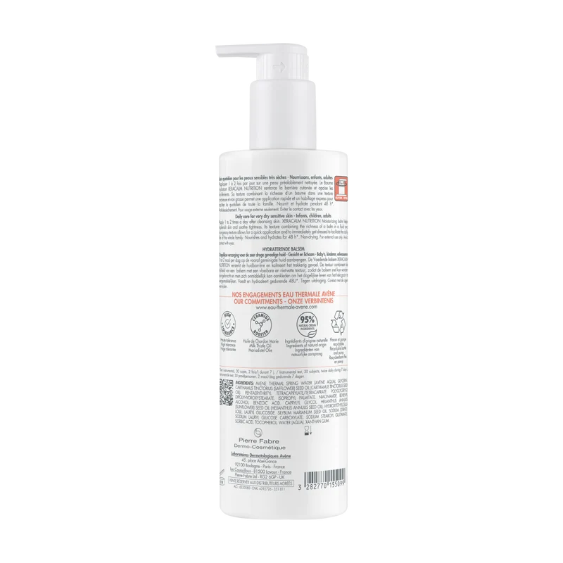 Eau Thermale Avène Xeracalm Nutrition Balsamo Idratante Pelle Molto Secca 400ml