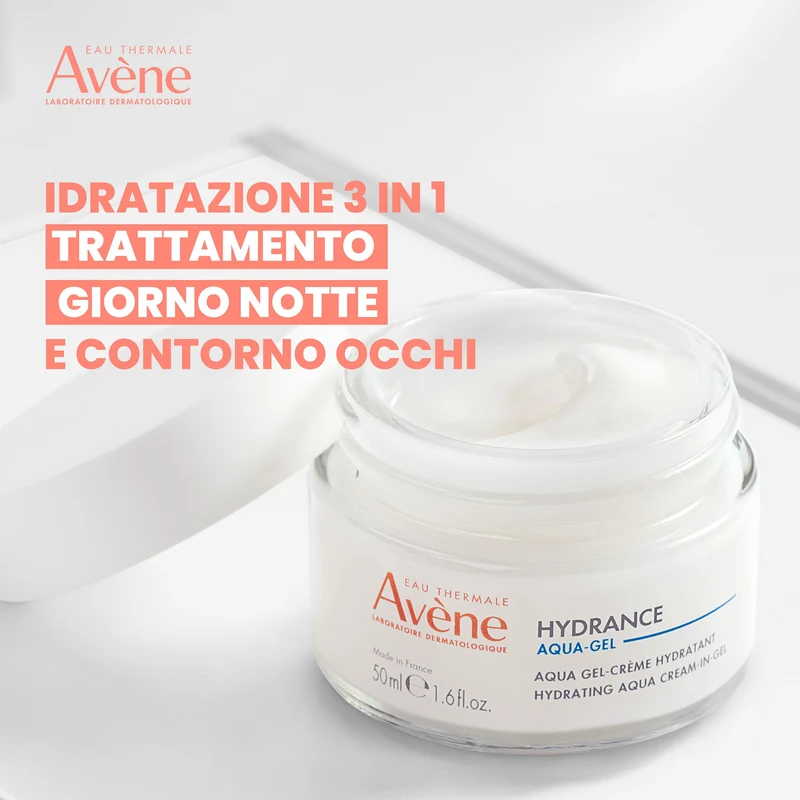Eau Thermale Avène Hydrance Aqua Gel Crema Idratante Viso 50ml