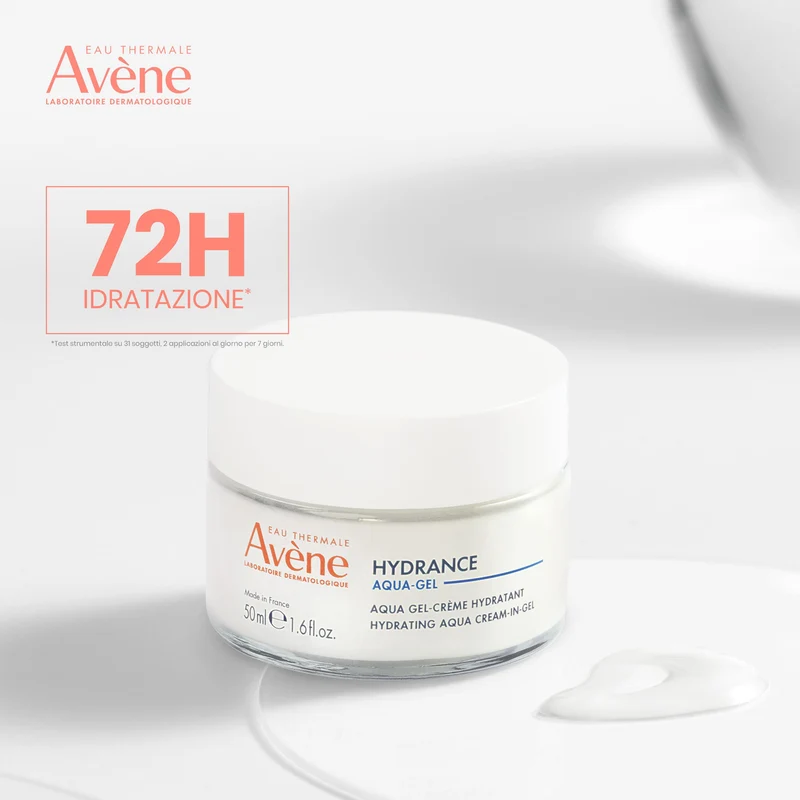 Eau Thermale Avène Hydrance Aqua Gel Crema Idratante Viso 50ml