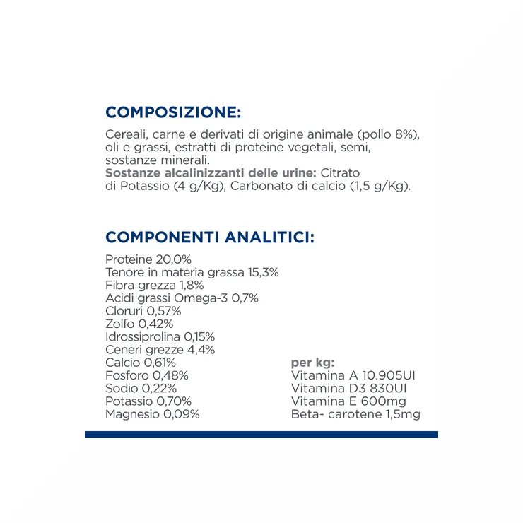 Hill's Prescription Diet C/D Multicare Urinary Care Crocchette Di Pollo Per Cani Sacco 4 Kg