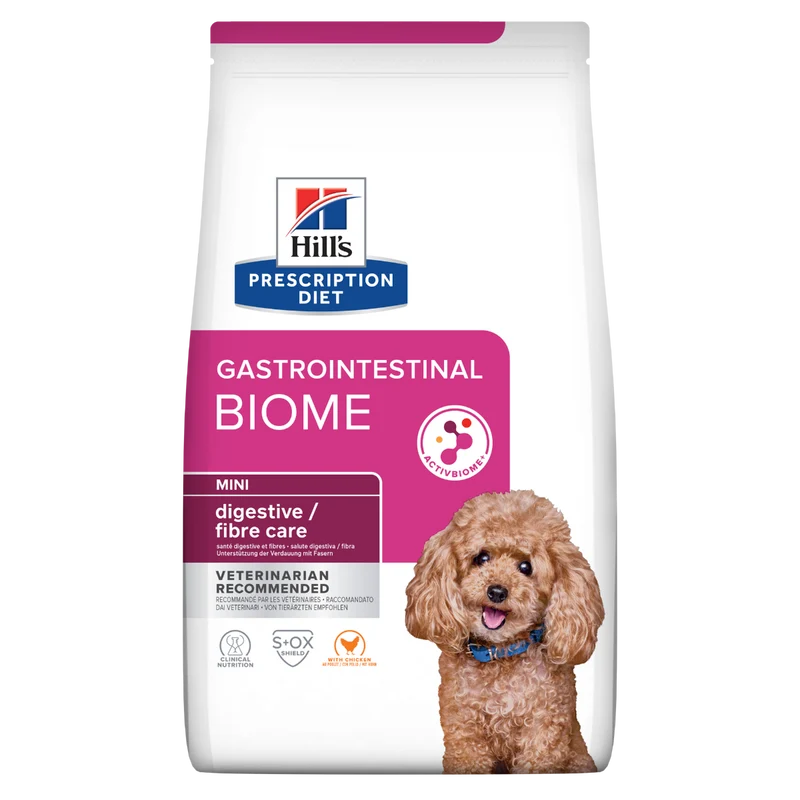 Hill's Prescription Diet Mini Gastrointestinal Biome Crocchette Per Cani Taglia Piccola Sacco 6Kg