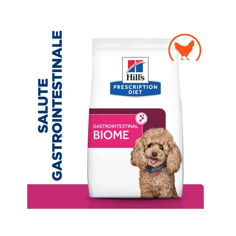 Hill's Prescription Diet Mini Gastrointestinal Biome Crocchette Per Cani Taglia Piccola Sacco 6Kg