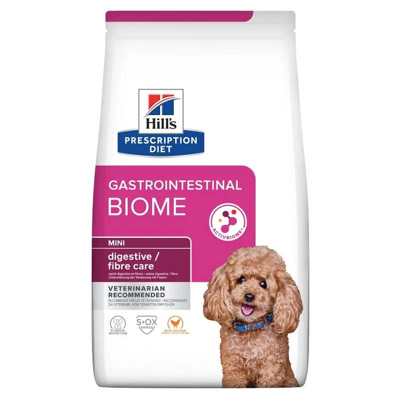 Hill's Prescription Diet Mini Gastrointestinal Biome Crocchette Per Cani Taglia Piccola Sacco 6Kg