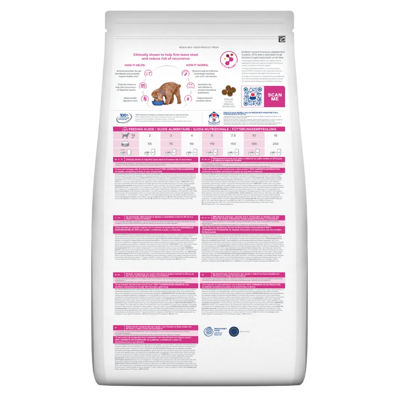 Hill's Prescription Diet Mini Gastrointestinal Biome Crocchette Per Cani Taglia Piccola Sacco 3Kg