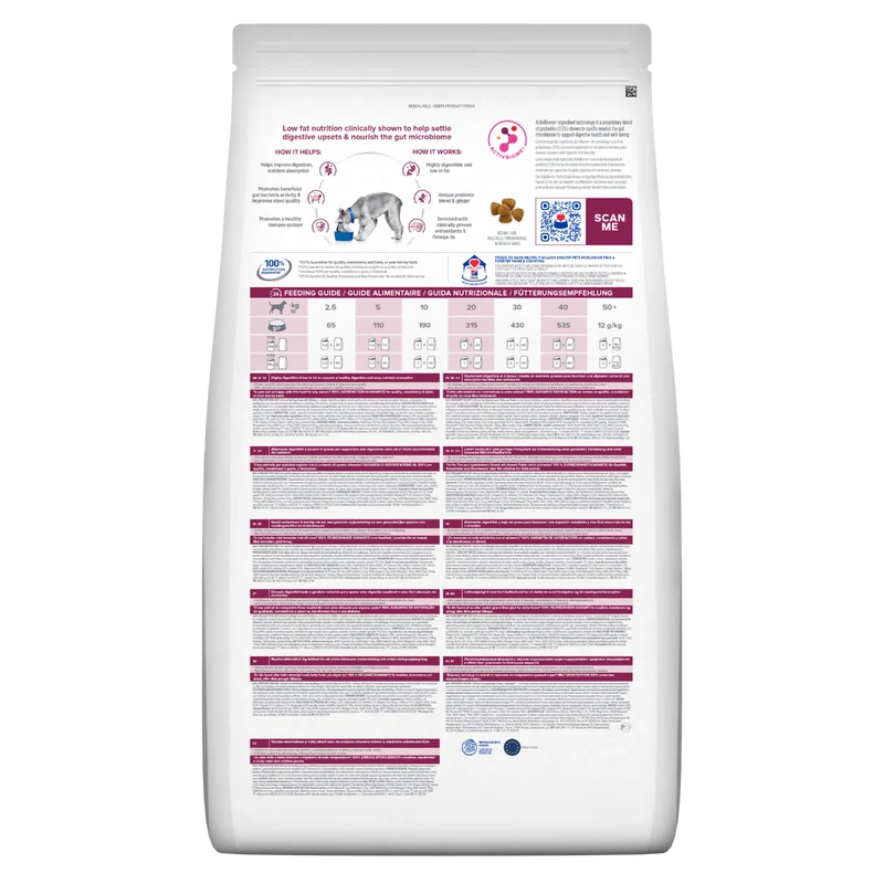 Hill's Prescription Diet I/D Low Fat Crocchette Per Cani Con Pollo Sacco 4kg
