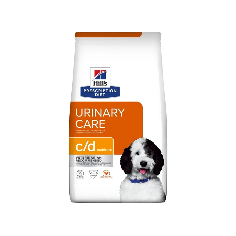 Hill's Prescription Diet C/D Multicare Crocchette Di Pollo Per Cani Sacco 12kg