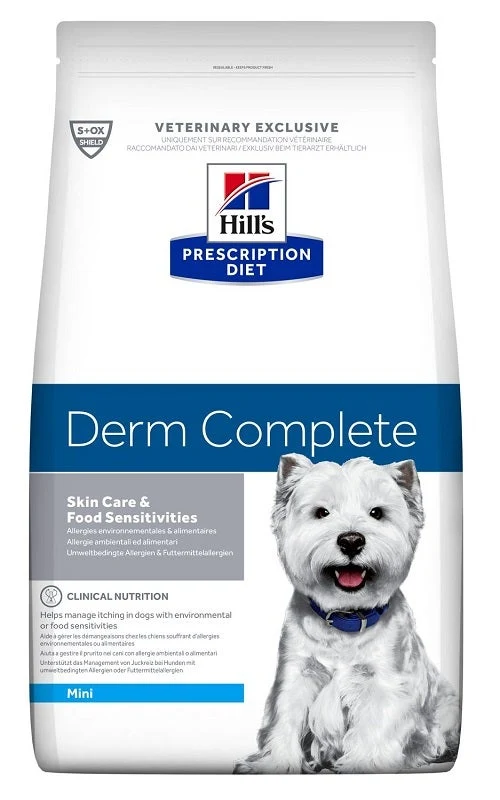Hill's Prescription Diet Derm Complete Mini Crocchette Per Cani Sacco 6kg