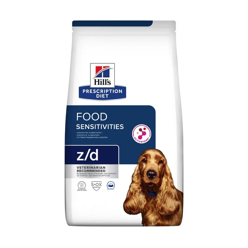 Hill's Prescription Diet Z/D Food Sensitivities Crocchette Original Cani Sacco 3kg