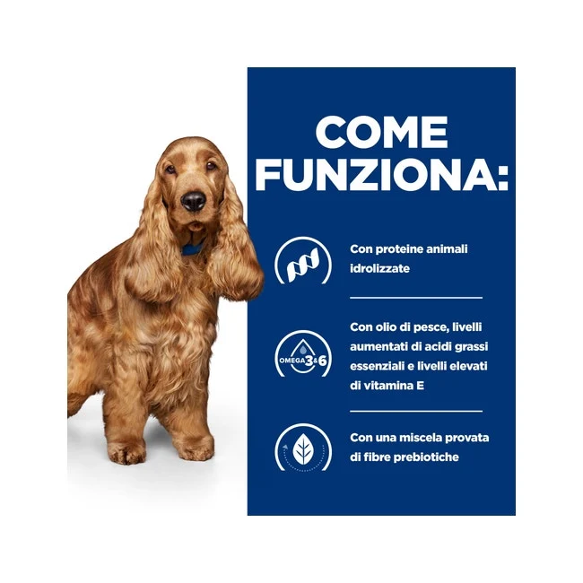 Hill's Prescription Diet Z/D Food Sensitivities Crocchette Original Cani Sacco 3kg