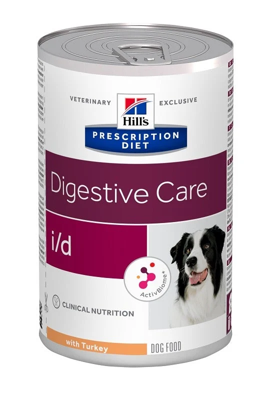 Hill's Prescription Diet I/D Digestive Care Bocconcini Tacchino Per Cani Lattina 360g