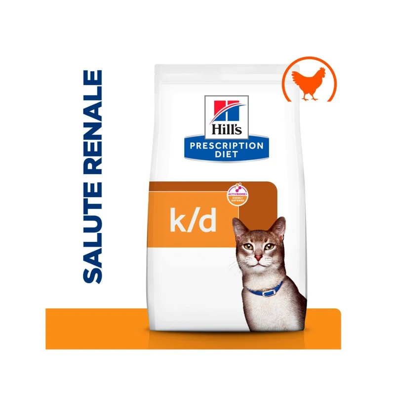 Hill's Prescription Diet K/d Alimento Per Gatti Con Pollo 3kg