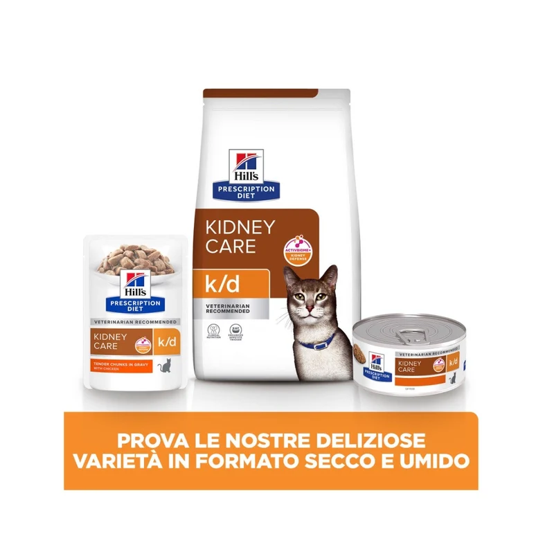 Hill's Prescription Diet K/d Alimento Per Gatti Con Pollo 3kg