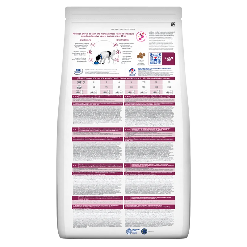 Hill's Prescription Diet I/D Digestive Care Stress Crocchette Per Cani Con Pollo Taglia Mini Sacco 1kg