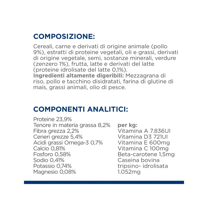 Hill's Prescription Diet I/D Digestive Care Stress Crocchette Per Cani Con Pollo Taglia Mini Sacco 1kg