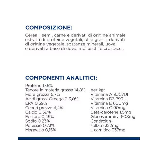 Hill's Prescription Diet J/D Mobility Crocchette Per Cani Adulti Sacco 1,5kg