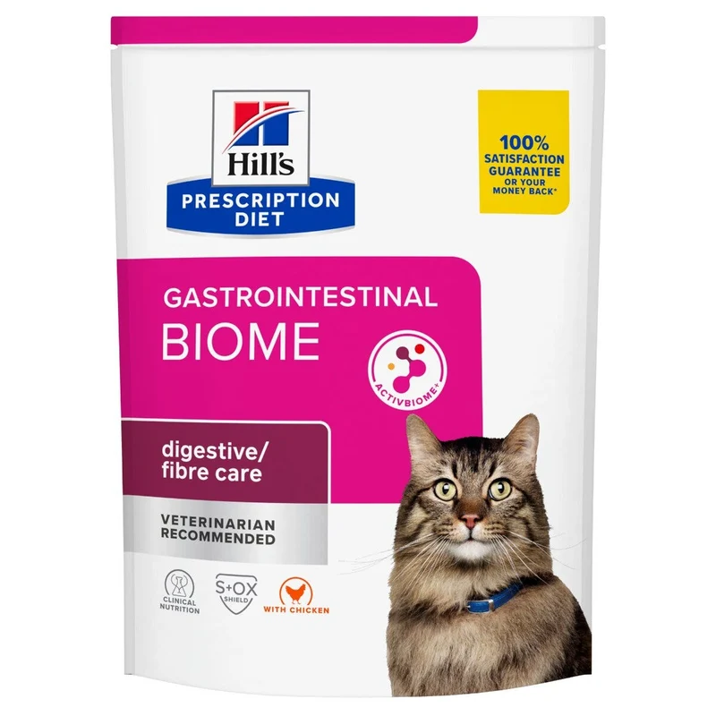 Hill's Prescription Diet Gastrointestinal Biome Crocchette Per Gatti Sacco 300g