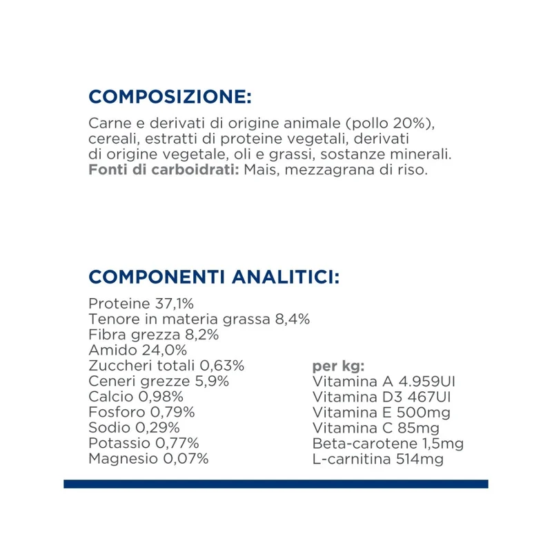 Hill's Prescription Diet W/D Multi-benefit Crocchette Pollo Per Gatti Sacco 3kg