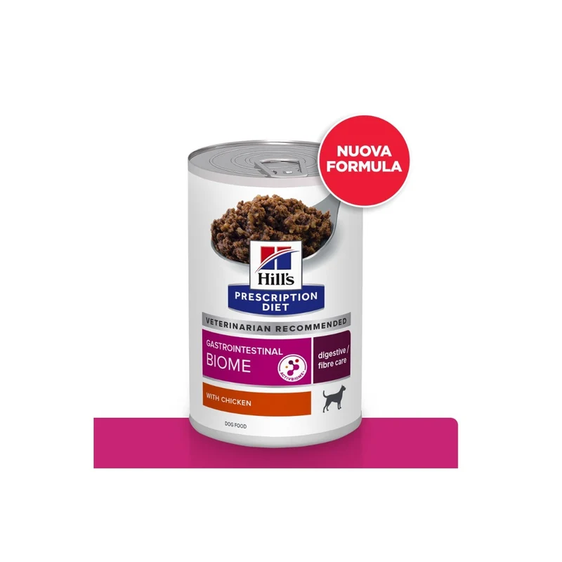 Hill's Prescription Diet Gastrointestinal Biome Digestive Care Paté Con Pollo Per Cani Lattina 370g
