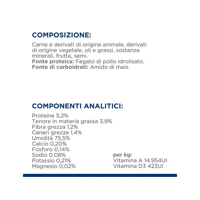 Hill's Prescription Diet Z/D Food Sensitivities Bocconcini Original Cani Lattina 370g