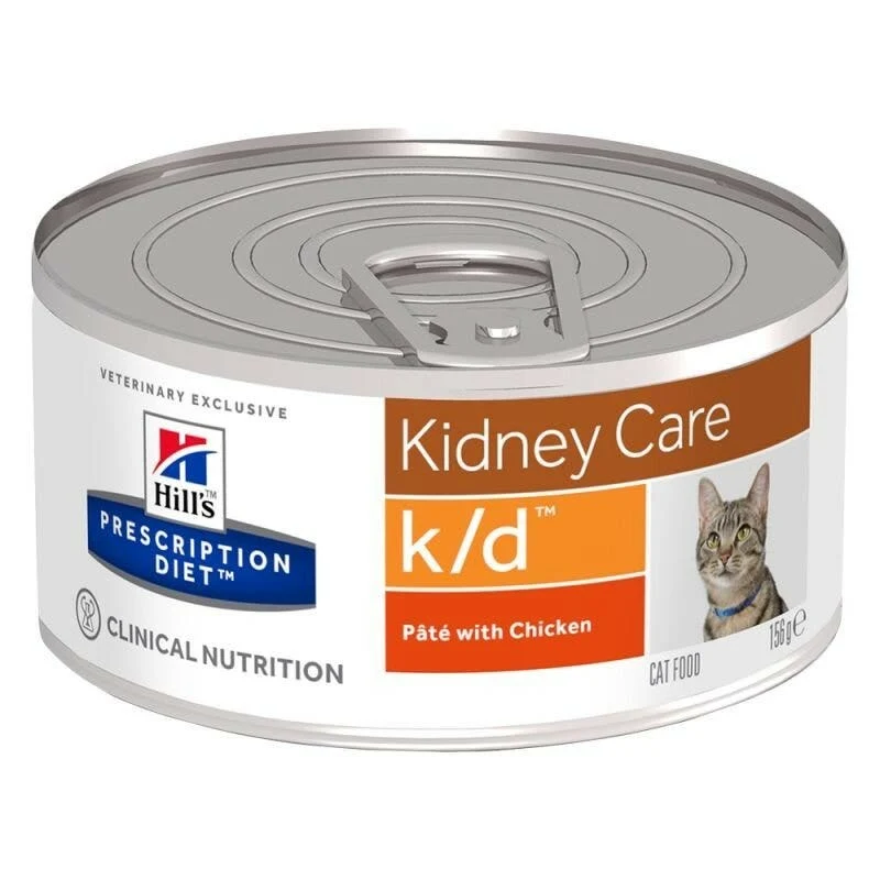 Hill's Prescription Diet k/d Alimento Per Gatti Con Pollo 156g
