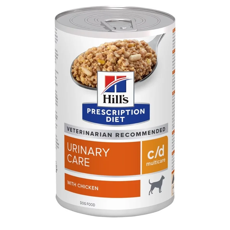 Hill's Prescription Diet c/d Multicare Urinary Care Cibo Umido Con Pollo Cani Adulti Barattolo 370g