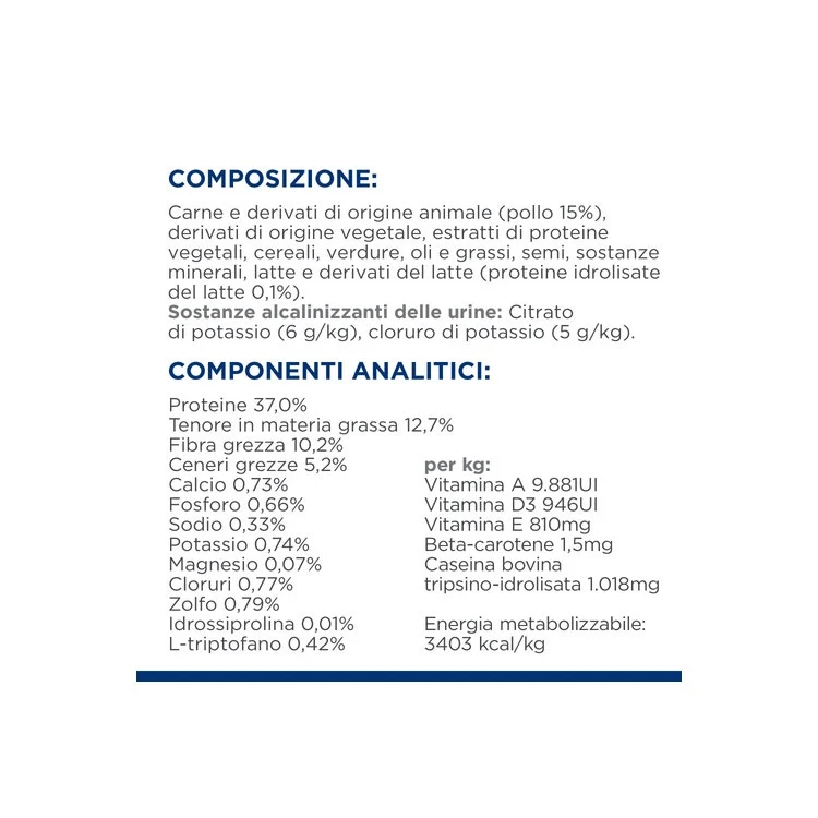 Hill's Prescription Diet C/D Multicare Stress Weight Crocchette Pollo Per Gatti Sacco 1,5kg