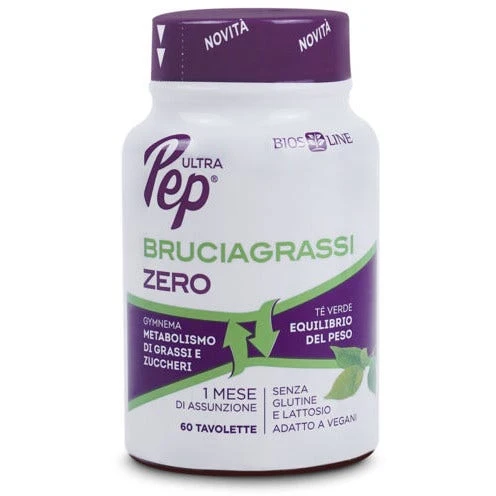Bios Line Ultra Pep Bruciagrassi Zero 60 Tavolette