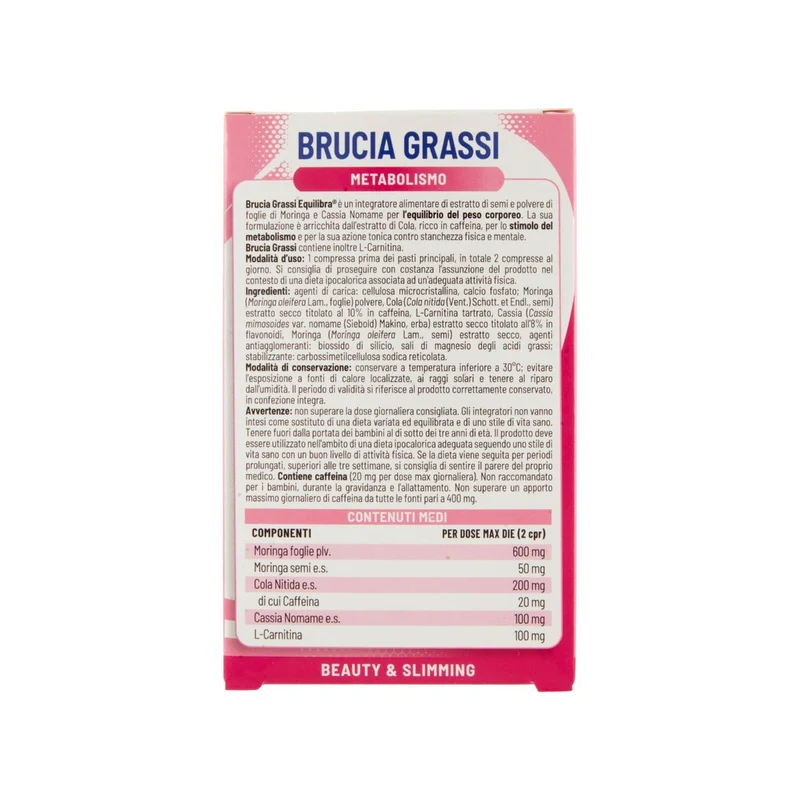 Equilibra Brucia Grassi 40 Compresse