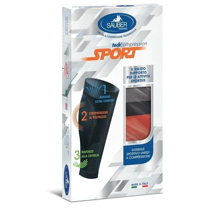 Sauber Sport Gambale Unisex A Compressione