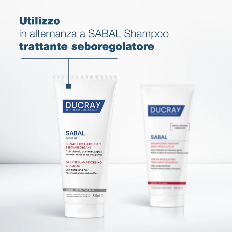 Ducray Sabal Shampoo Trattante Seboriduttore 200ml