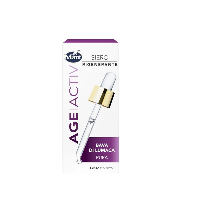 Matt Age Active Siero Viso Rigenerante Bava Di Lumaca Pura 30ml