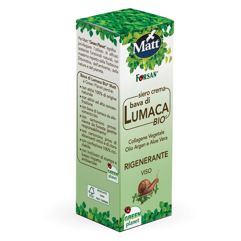 Forsan Siero Rigenerante Viso Bava Di Lumaca 30ml